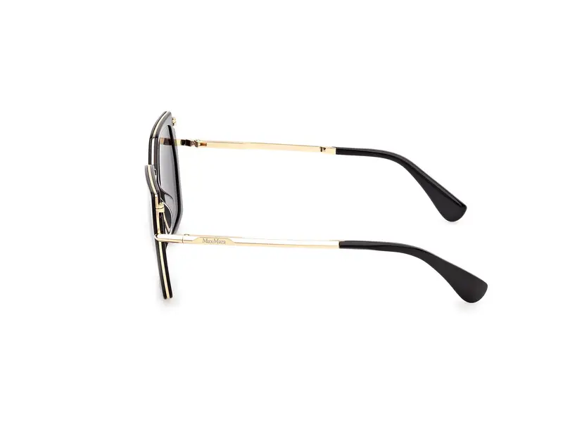 Max Mara Occhiali da sole Donna Nero 886607 miniatura 2