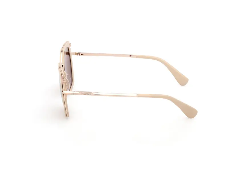 Max Mara Occhiali da sole Donna Marrone 886606 miniatura 2