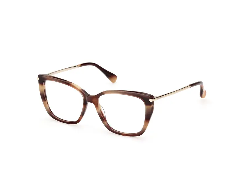 Max Mara Donna MM5007 047 Montature da vista Acetato Marrone  Squadrata Normale