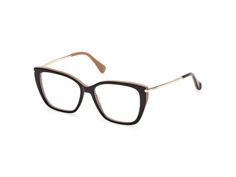 Max Mara Donna MM5007 050 Montature da vista Acetato Marrone  Squadrata Normale