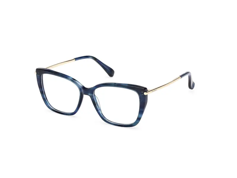 Max Mara Donna MM5007 92 Montature da vista Acetato Blu  Squadrata Normale