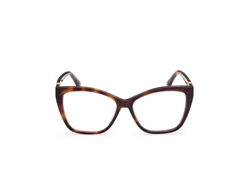 Max Mara Donna MM5036 052 Montature da vista Acetato Havana Squadrata Normale miniatura 2