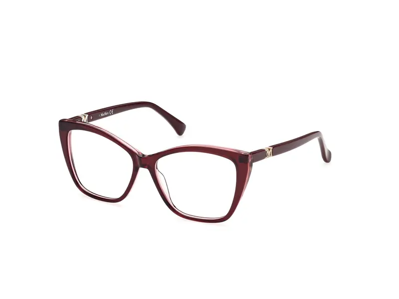 Max Mara Donna MM5036 066 Montature da vista Acetato Rosso  Squadrata Normale