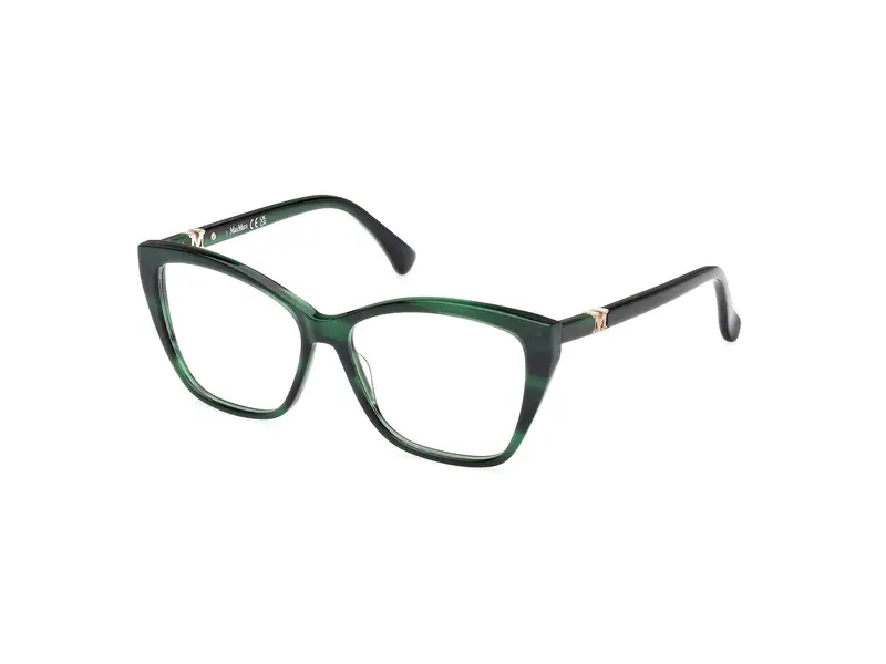Max Mara Donna MM5036 098 Montature da vista Acetato Verde  Squadrata Normale