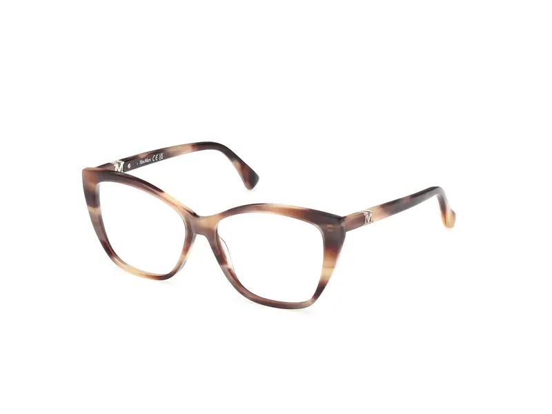 Max Mara Donna MM5036 47 Montature da vista Acetato Marrone  Squadrata Normale
