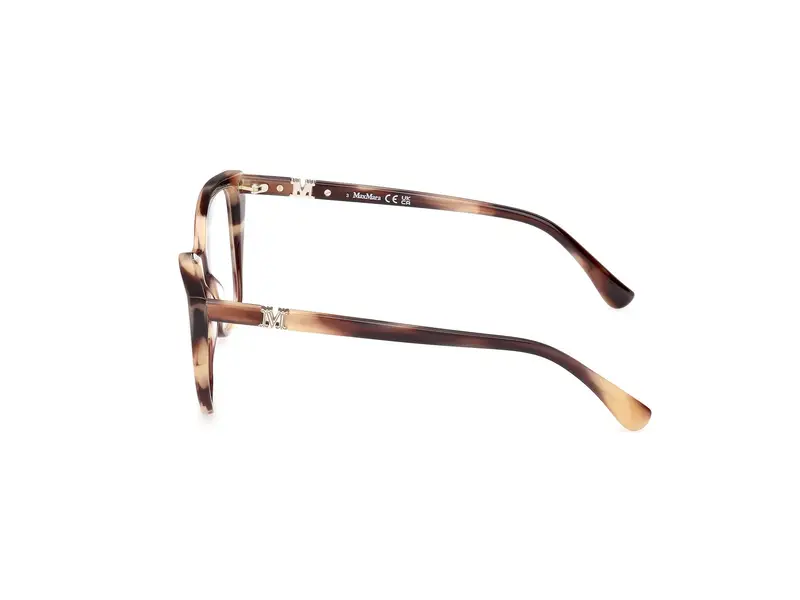 Max Mara Donna MM5036 47 Montature da vista Acetato Marrone Squadrata Normale miniatura 2