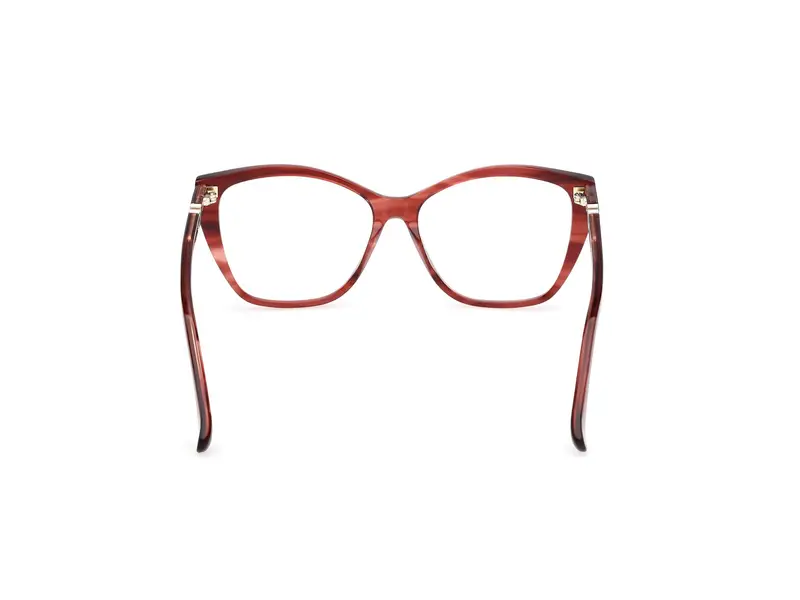 Max Mara Donna MM5036 68 Montature da vista Acetato Rosso Squadrata Normale miniatura 3