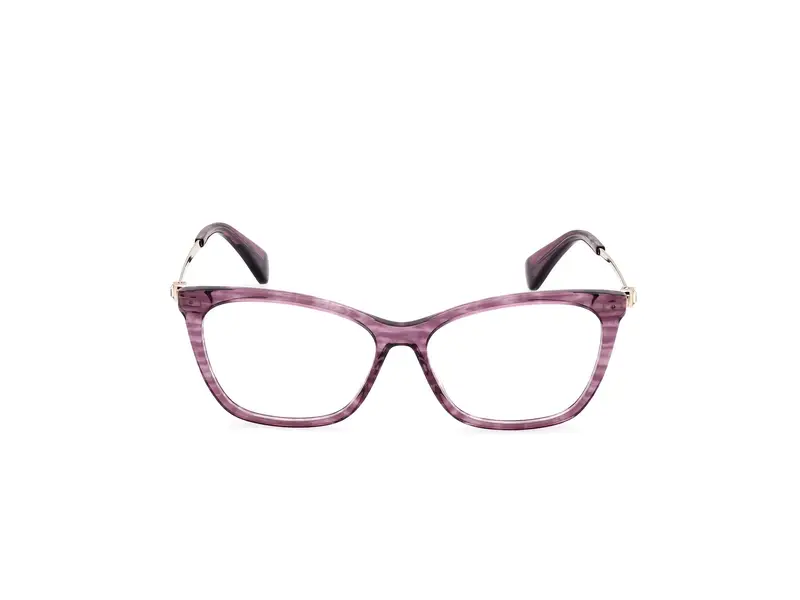Max Mara Donna MM5070 083 Montature da vista Acetato Viola Squadrata Normale miniatura 2