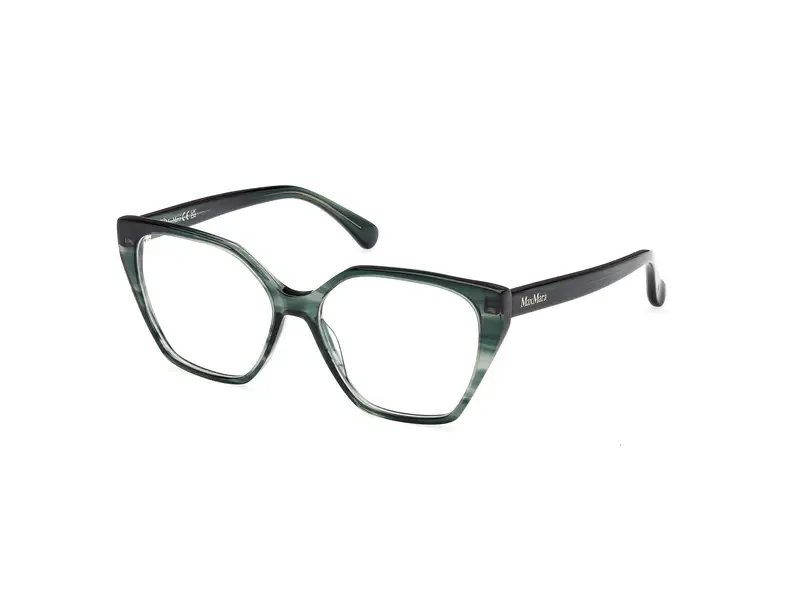 Max Mara Donna MM5085 098 Montature da vista Acetato Verde  Geometrica Normale