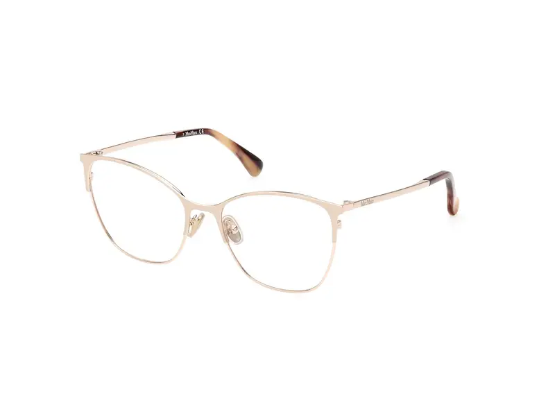 Max Mara Donna MM5104 028 Montature da vista Metallo Oro  Cat Eye Normale
