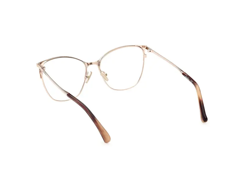 Max Mara Donna MM5104 028 Montature da vista Metallo Oro Cat Eye Normale miniatura 3