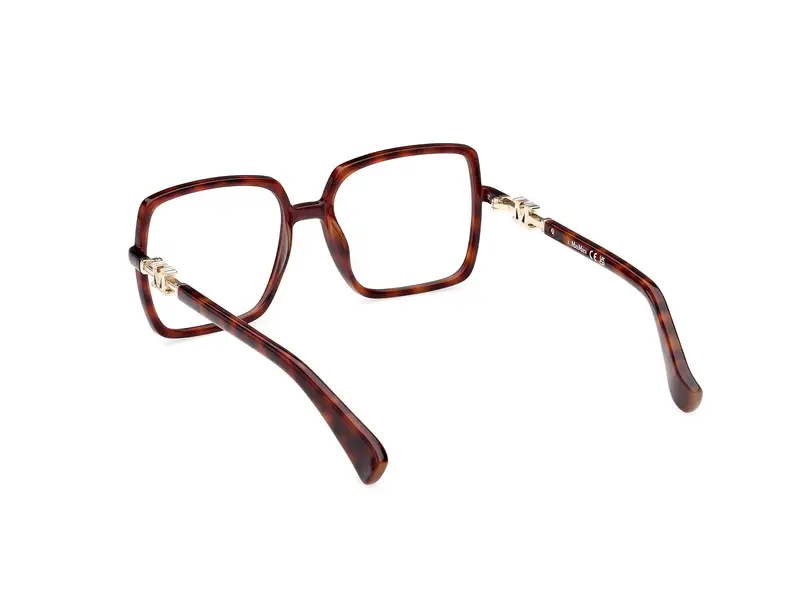 Max Mara Donna MM5108-H 053 Montature da vista Iniettato Havana Squadrata Normale miniatura 3