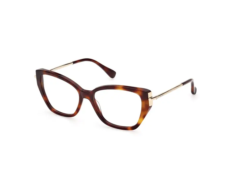 Max Mara Donna MM5117 052 Montature da vista Acetato Havana  Cat Eye Normale