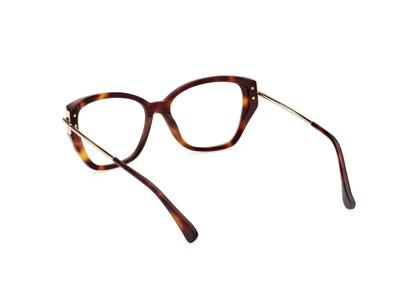 Max Mara Donna MM5117 052 Montature da vista Acetato Havana Cat Eye Normale miniatura 3