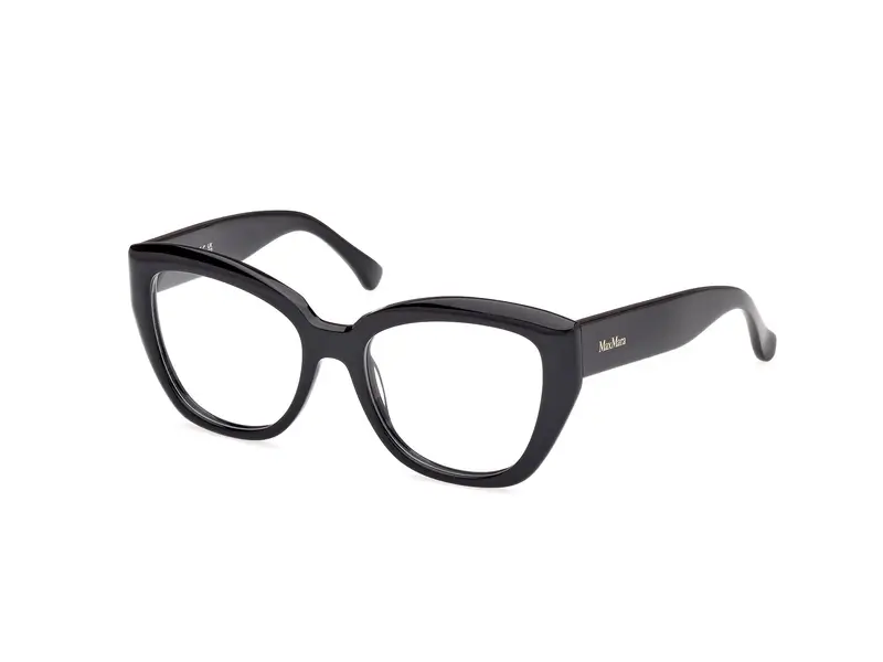 Max Mara Donna MM5134 001 Montature da vista Acetato Nero  Cat Eye Normale