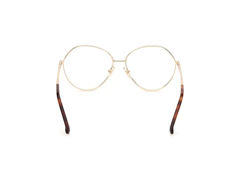 Max Mara Donna MM5139 032 Montature da vista Metallo Oro Rotonda Normale miniatura 3