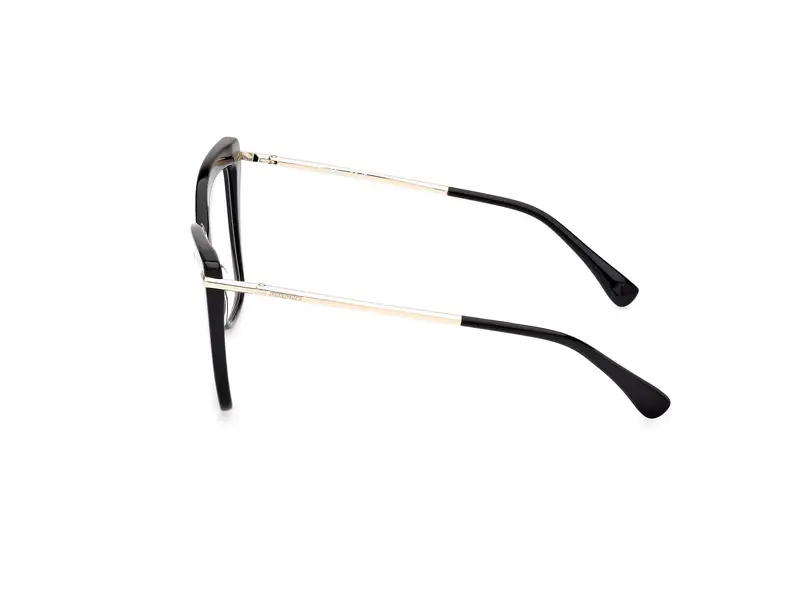 Max Mara Donna MM5144 001 Montature da vista Acetato Nero Farfalla Normale miniatura 2