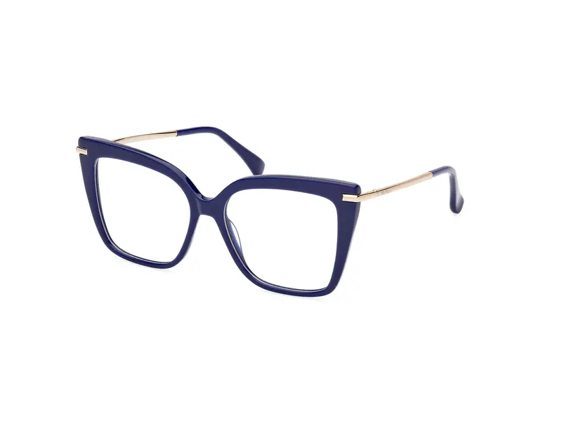 Max Mara Donna MM5144 090 Montature da vista Acetato Blu  Farfalla Normale