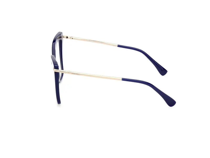 Max Mara Donna MM5144 090 Montature da vista Acetato Blu Farfalla Normale miniatura 2