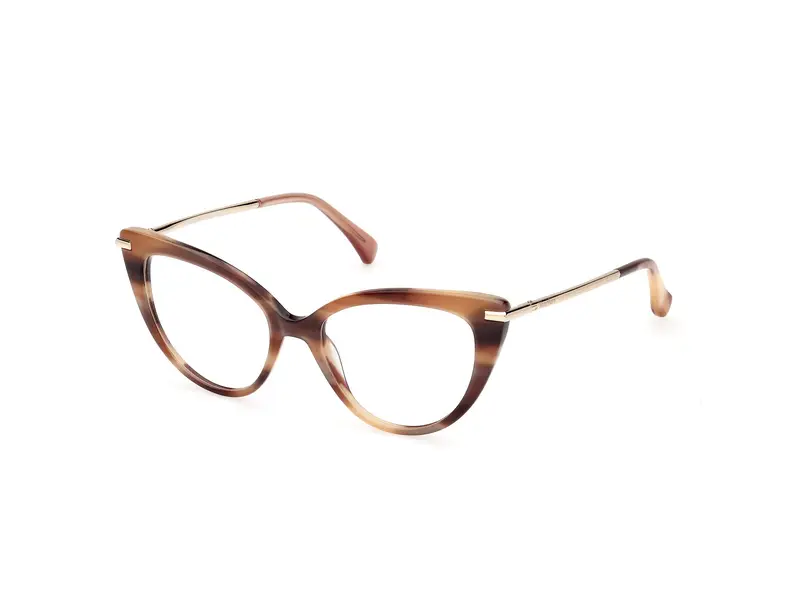Max Mara Donna MM5145 047 Montature da vista Acetato Marrone  Cat Eye Normale