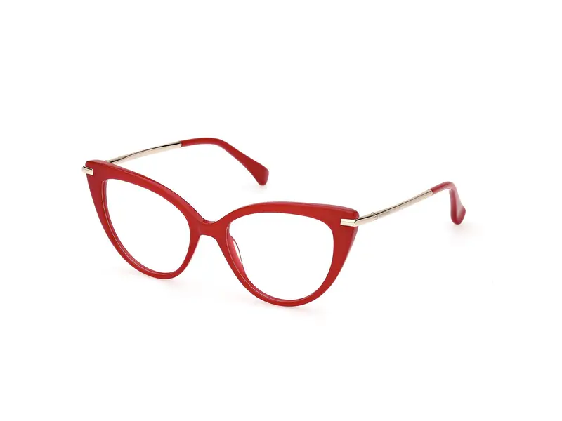 Max Mara Donna MM5145 066 Montature da vista Acetato Rosso  Cat Eye Normale