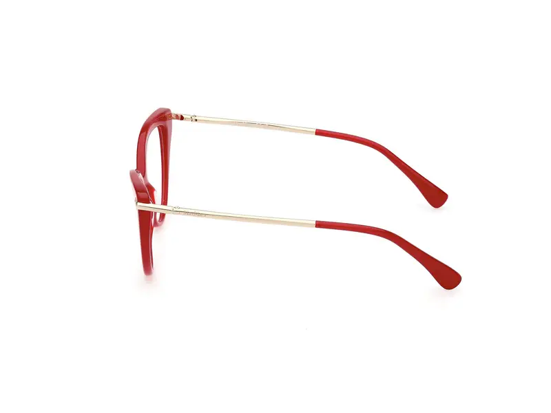 Max Mara Donna MM5145 066 Montature da vista Acetato Rosso Cat Eye Normale miniatura 2