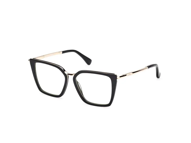 Max Mara Donna MM5151-B 001 Montature da vista Acetato Nero  Cat Eye Normale