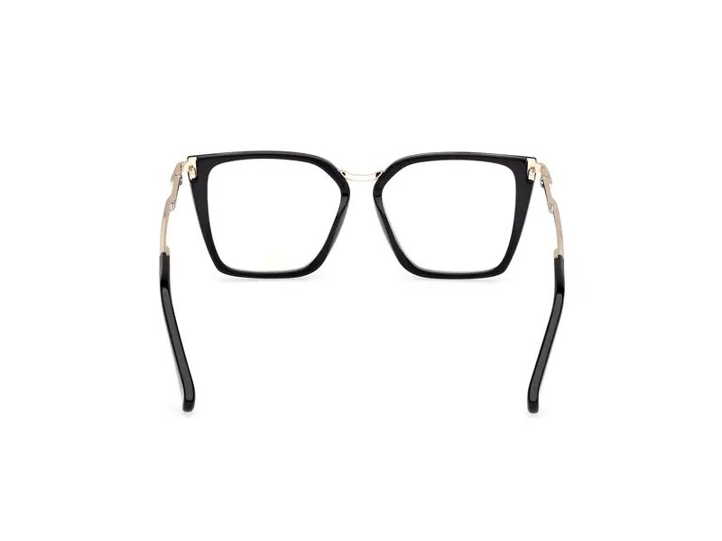 Max Mara Donna MM5151-B 001 Montature da vista Acetato Nero Cat Eye Normale miniatura 3