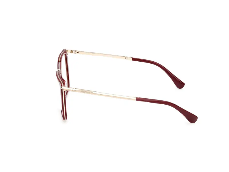 Max Mara Donna MM5151-B 069 Montature da vista Acetato Bordeaux Cat Eye Normale miniatura 2