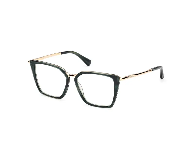 Max Mara Donna MM5151-B 098 Montature da vista Acetato Verde  Cat Eye Normale