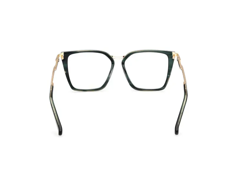 Max Mara Donna MM5151-B 098 Montature da vista Acetato Verde Cat Eye Normale miniatura 3