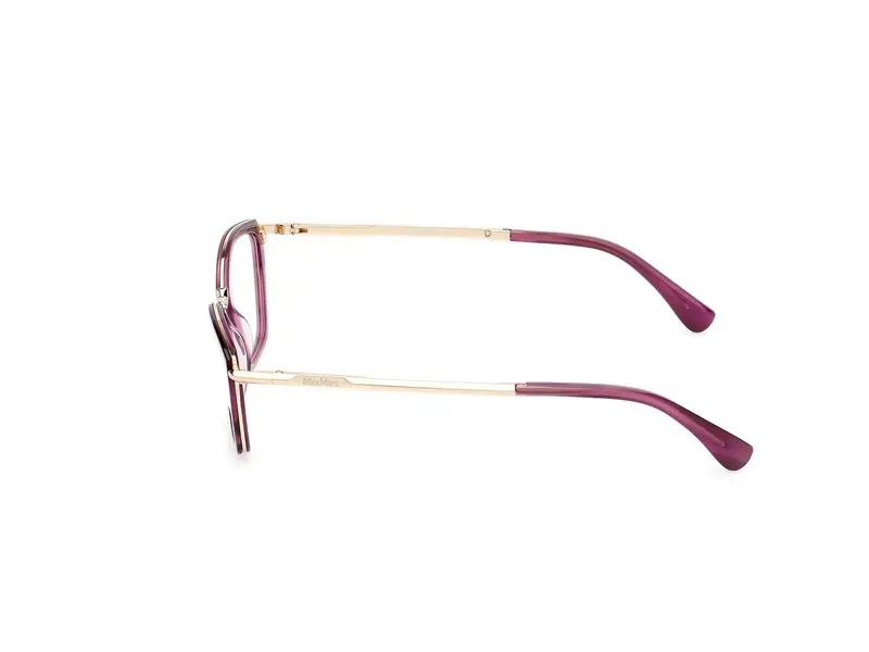 Max Mara Donna MM5152 083 Montature da vista Acetato Viola Rotonda Normale miniatura 2