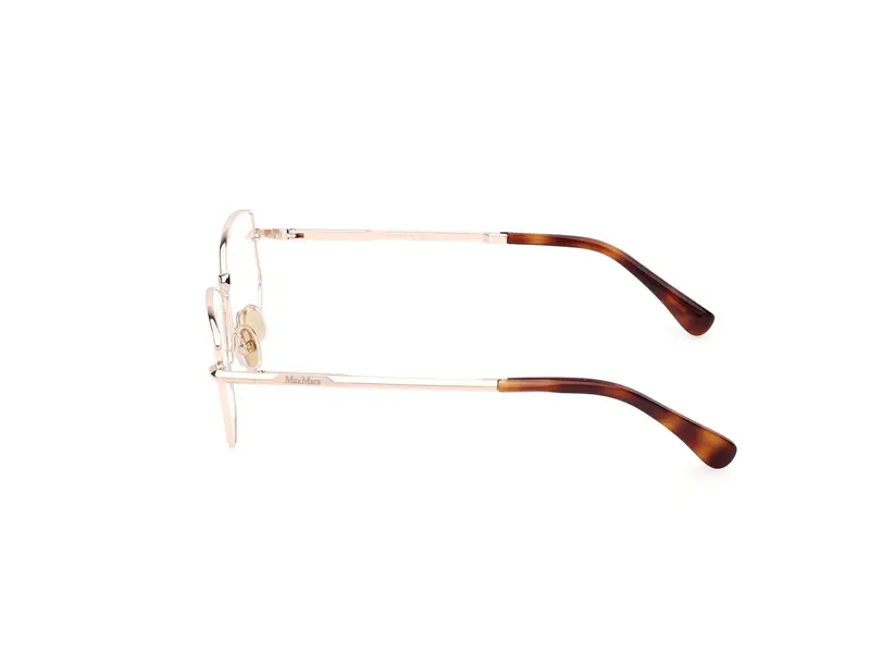 Max Mara Donna MM5153 028 Montature da vista Metallo Oro Rotonda Normale miniatura 2