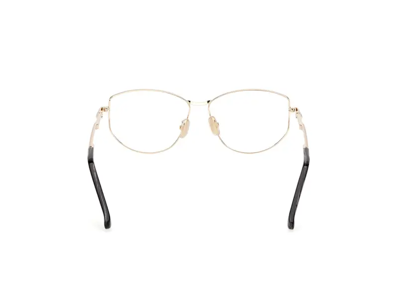 Max Mara Donna MM5153 032 Montature da vista Metallo Oro Rotonda Normale miniatura 3