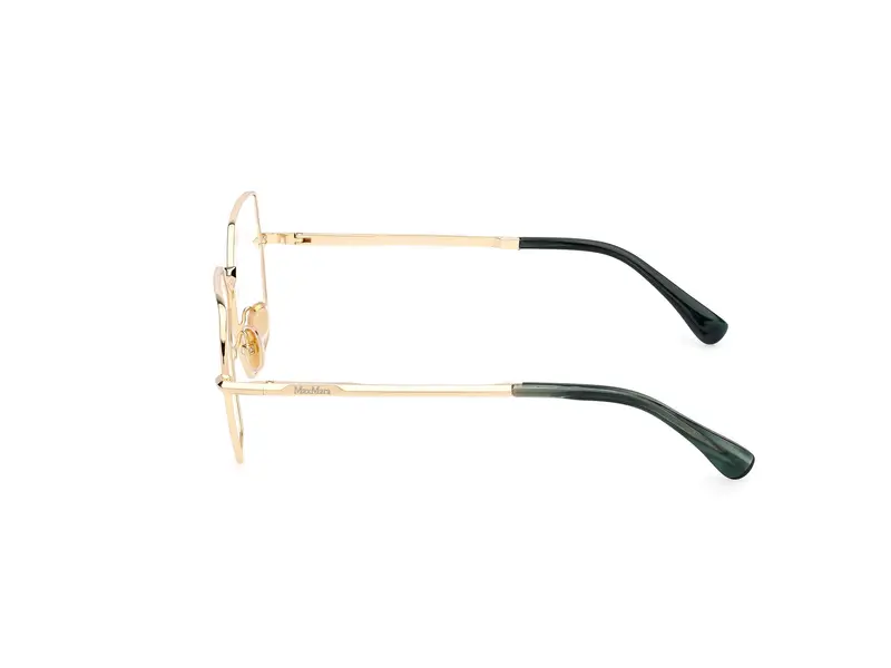 Max Mara Donna MM5154 030 Montature da vista Metallo Oro Rotonda Normale miniatura 2