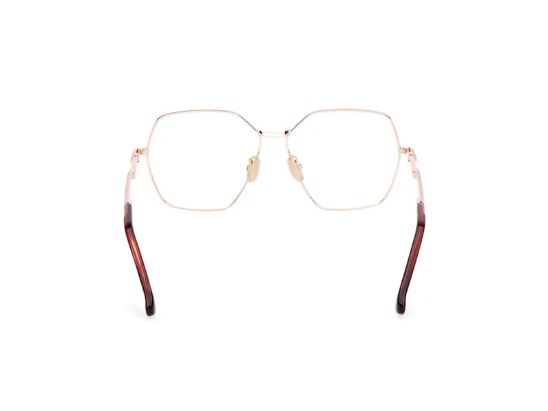 Max Mara Donna MM5154 033 Montature da vista Metallo Oro Rotonda Normale miniatura 3