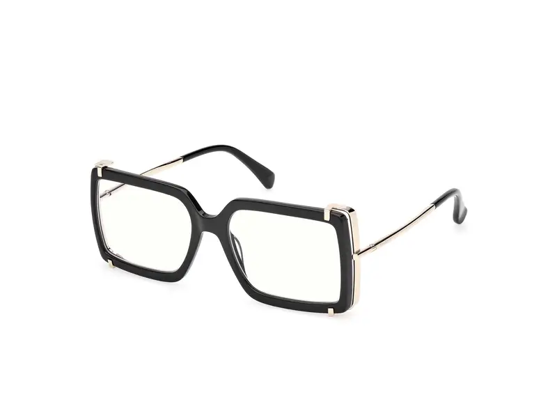 Max Mara Donna MM5155-B 001 Montature da vista Acetato Nero  Squadrata Normale
