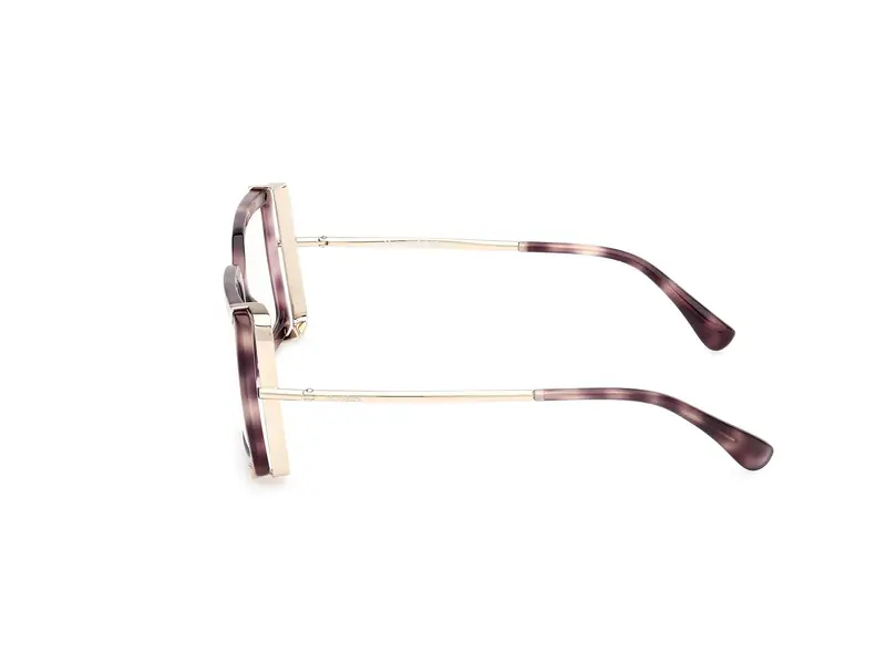 Max Mara Donna MM5155-B 055 Montature da vista Acetato Havana Squadrata Normale miniatura 2