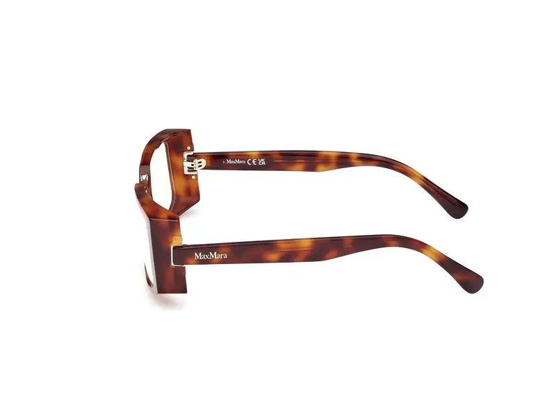 Max Mara Donna MM5157-B 052 Montature da vista Acetato Havana Squadrata Normale miniatura 2