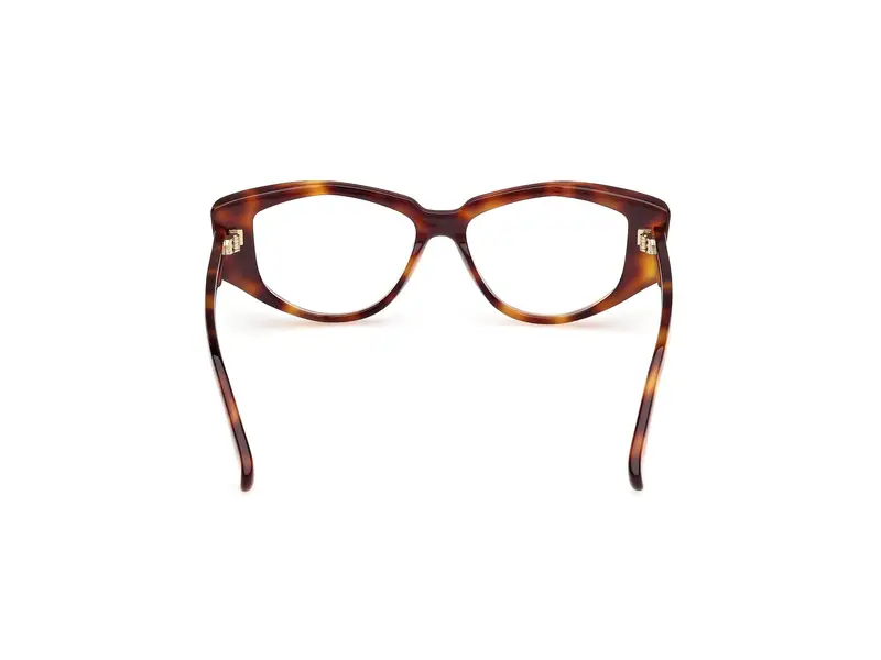 Max Mara Donna MM5159 052 Montature da vista Acetato Havana Rotonda Normale miniatura 3