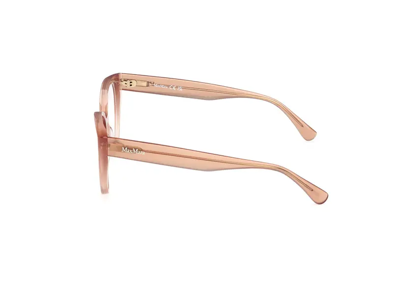 Max Mara Donna MM5161 045 Montature da vista Acetato Marrone Rotonda Normale miniatura 2