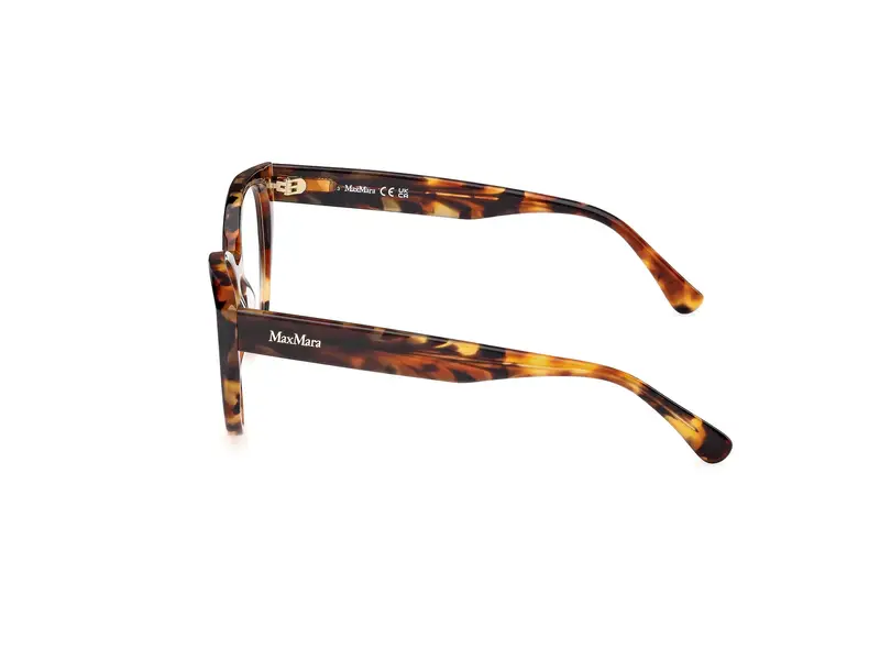 Max Mara Donna MM5161 056 Montature da vista Acetato Havana Rotonda Normale miniatura 2