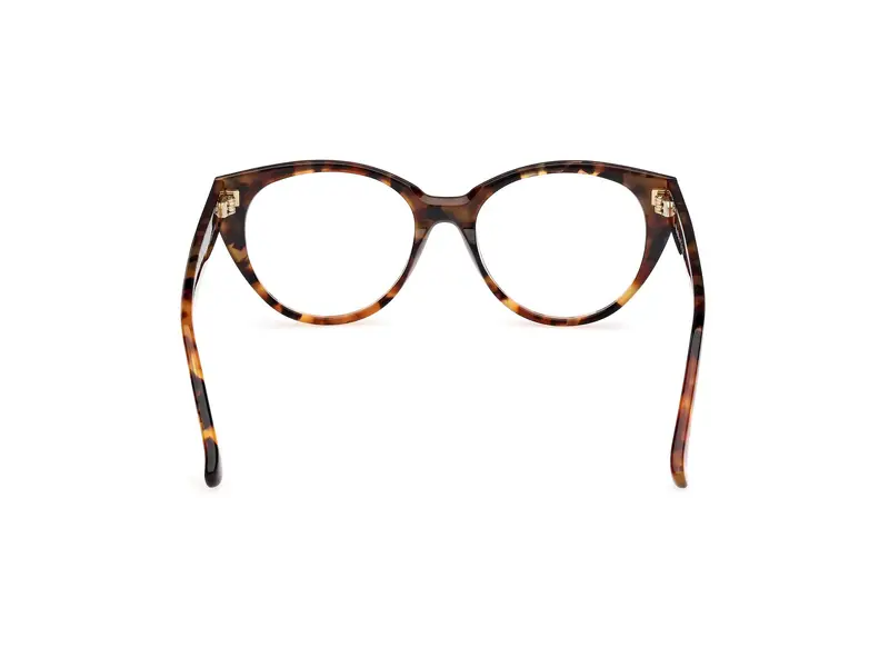 Max Mara Donna MM5161 056 Montature da vista Acetato Havana Rotonda Normale miniatura 3
