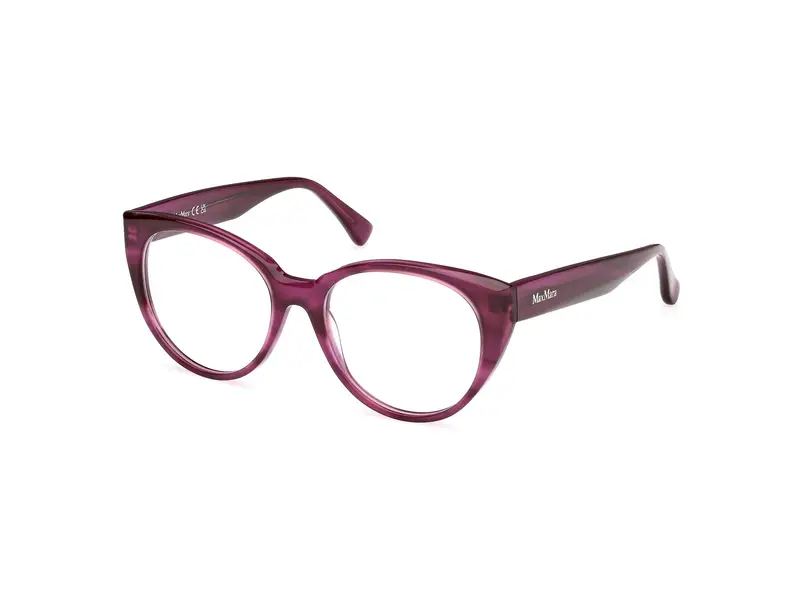 Max Mara Donna MM5161 083 Montature da vista Acetato Viola  Rotonda Normale