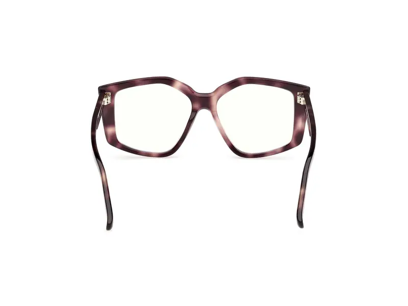 Max Mara Donna MM5162-B 055 Montature da vista Acetato Havana Geometrica Normale miniatura 3