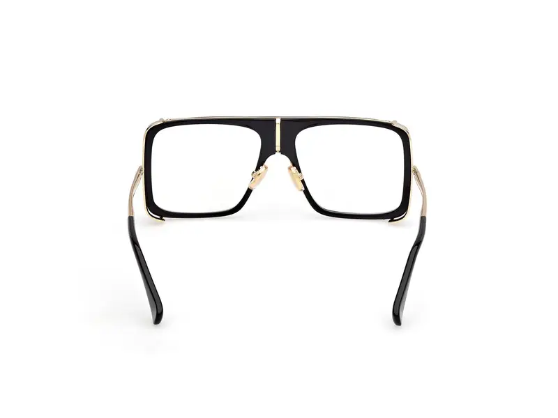 Max Mara Donna MM5172-B 1 Montature da vista Acetato Nero Pilot Normale miniatura 3