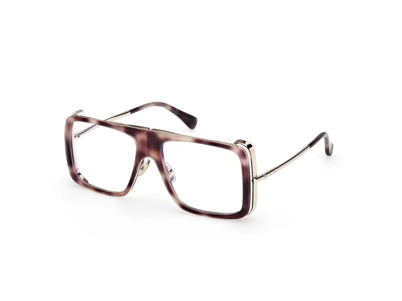 Max Mara Donna MM5172-B 52 Montature da vista Acetato Havana  Pilot Normale