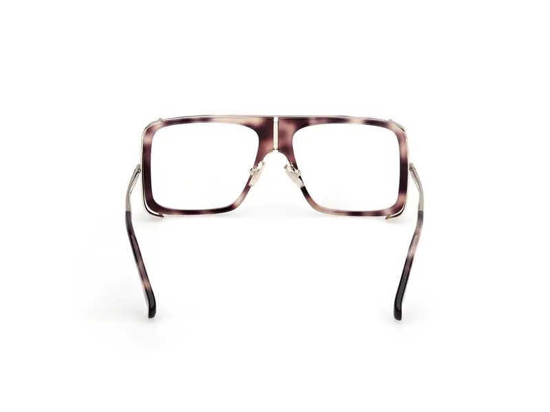 Max Mara Donna MM5172-B 52 Montature da vista Acetato Havana Pilot Normale miniatura 3