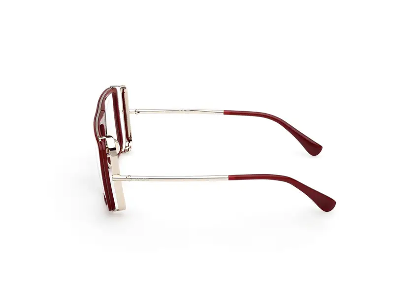 Max Mara Donna MM5172-B 69 Montature da vista Acetato Bordeaux Pilot Normale miniatura 2