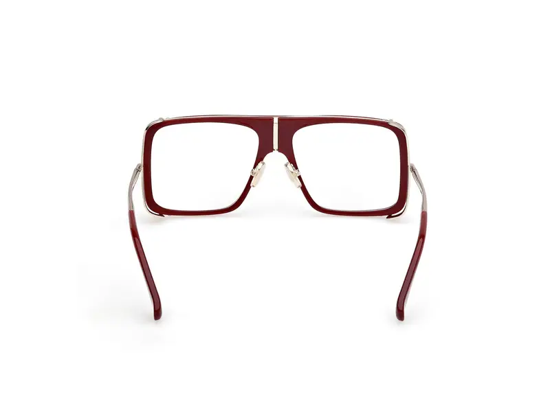 Max Mara Donna MM5172-B 69 Montature da vista Acetato Bordeaux Pilot Normale miniatura 3